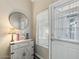 Bright condo entryway with mirror, cabinet, and window at 1633 E Lakeside Dr # 113, Gilbert, AZ 85234