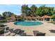 Relaxing community pool and spa area at 1633 E Lakeside Dr # 113, Gilbert, AZ 85234