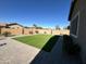 Artificial turf and block wall backyard at 2507 N Casa Grande Ave, Casa Grande, AZ 85122