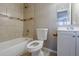 Bathroom with shower/tub combo and vanity at 3636 N 86Th Ln, Phoenix, AZ 85037