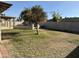 Landscaped backyard with fruit tree and pool at 4643 W Laurel Ln, Glendale, AZ 85304