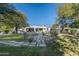 Spacious backyard with stone pathway leading to the home at 5301 E Roadrunner Rd, Paradise Valley, AZ 85253