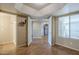 Second bedroom with mirrored closet and access to bathroom at 7777 E 2Nd St # 111, Scottsdale, AZ 85251