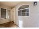 Front door entry with tile flooring at 7777 E 2Nd St # 111, Scottsdale, AZ 85251