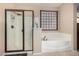 Bathroom with shower and bathtub at 3829 S Harlan --, Mesa, AZ 85212