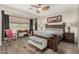 Spacious bedroom with wood flooring and a king-size bed at 3829 S Harlan --, Mesa, AZ 85212