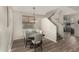 Bright dining room with wood floors and table at 3829 S Harlan --, Mesa, AZ 85212