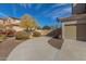 House exterior showcasing the garage and side yard landscaping at 3829 S Harlan --, Mesa, AZ 85212