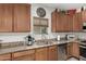 Modern kitchen with stainless steel sink and granite countertops at 3829 S Harlan --, Mesa, AZ 85212