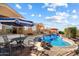 Inviting pool and patio furniture at 10432 E Winter Sun Dr, Scottsdale, AZ 85262