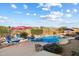Relaxing poolside patio with seating at 10432 E Winter Sun Dr, Scottsdale, AZ 85262
