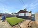 Artificial turf backyard with brick pathway at 1101 N 13Th St, Phoenix, AZ 85006