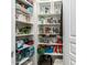 Well-organized pantry with ample storage shelves at 17267 W Madison St, Goodyear, AZ 85338