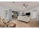 Light and bright living room with access to the backyard at 5736 E Lawndale St, Mesa, AZ 85215