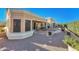 Relaxing backyard patio with flagstone and gravel at 8428 W Utopia Rd, Peoria, AZ 85382