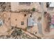 Aerial view of a house and expansive lot, showing surrounding desert landscape at 12121 S 214Th Ave, Buckeye, AZ 85326