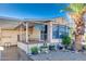 Landscaped yard with a single wide home at 17200 W Bell Rd # 64, Surprise, AZ 85374