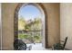 Private balcony offering scenic mountain views and tranquil setting at 19501 N 101St St, Scottsdale, AZ 85255