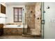 Spa-like bathroom featuring a soaking tub and a large walk-in shower at 19501 N 101St St, Scottsdale, AZ 85255