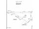 Plot map showing lot dimensions, boundaries, and nearby features at 1 N Brenner Pass Rd, Queen Creek, AZ 85144