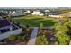 Community greenbelt with walking path at 4923 E Village Dr, Scottsdale, AZ 85254