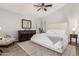 Spacious main bedroom with large bed and plenty of natural light at 1179 N 87Th St, Scottsdale, AZ 85257