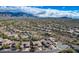 Aerial view of a residential community with mountain views at 3703 S Avenida De Angeles --, Gold Canyon, AZ 85118