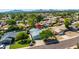 Aerial view of house location within neighborhood at 6819 E Grandview Dr, Scottsdale, AZ 85254