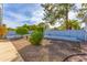Backyard with gravel, shrubs, and walkway at 6819 E Grandview Dr, Scottsdale, AZ 85254