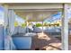 Brick patio with covered structure and granite bar at 6819 E Grandview Dr, Scottsdale, AZ 85254