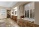 Elegant bathroom with soaking tub and walk-in shower at 9325 E Paraiso Dr, Scottsdale, AZ 85255