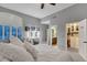 Spacious bedroom with ensuite bathroom and walk-in closet at 9325 E Paraiso Dr, Scottsdale, AZ 85255