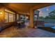 Spacious covered patio with seating and views at 9325 E Paraiso Dr, Scottsdale, AZ 85255