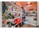 Well-organized pantry with ample shelving for storage at 16204 W Hilton Ave, Goodyear, AZ 85338