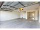 Attached garage with extra storage and access to the house at 8039 E Madero Ave, Mesa, AZ 85209