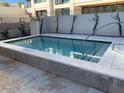 Community pool with clean lines and modern feel at 6587 N Palmeraie Blvd # 3031, Paradise Valley, AZ 85253
