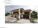 Modern two-story home with attached garage and balcony at 4575 N Phoenician Blvd # 3, Scottsdale, AZ 85251
