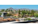 Aerial view showcasing the property's location with mountain views at 3131 N Central Ave # 5018, Phoenix, AZ 85012