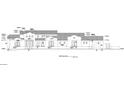 House exterior elevation plan, showcasing architectural details and design at 4579 N Middleton Pl, Buckeye, AZ 85396