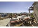 Spacious patio with seating area, offering scenic city views at 7175 E Camelback Rd # 704, Scottsdale, AZ 85251