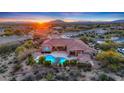 Single-story home with pool and desert views at 36447 N Livorno Way, Scottsdale, AZ 85262