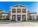 Two story brick house with columns and balcony at 3428 S 159Th St, Gilbert, AZ 85297