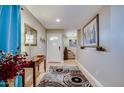 Bright and spacious entryway with decorative rug and console table at 1108 E Carter Dr, Tempe, AZ 85282