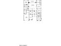 Open floor plan with 4 bedrooms, 3 car garage, and covered patio at 3950 E Penedes Dr, Gilbert, AZ 85298