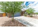 Two-toned house exterior with landscaping at 4455 W Suncup Dr, San Tan Valley, AZ 85144