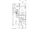 Two-story home floor plan with gourmet kitchen and 3-car garage at 16062 W Alameda Rd, Surprise, AZ 85387