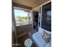 Private balcony with comfortable seating, offering an outdoor retreat at 7009 E Acoma Dr # 2037, Scottsdale, AZ 85254
