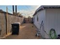 Side yard with gated access and storage at 5753 N 31St Ln, Phoenix, AZ 85017