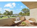 Private balcony offering scenic views of the golf course at 3059 E Rose Ln, Phoenix, AZ 85016