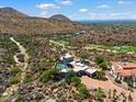 Luxury home nestled in the mountains with a golf course view at 23832 N 112Th Pl, Scottsdale, AZ 85255